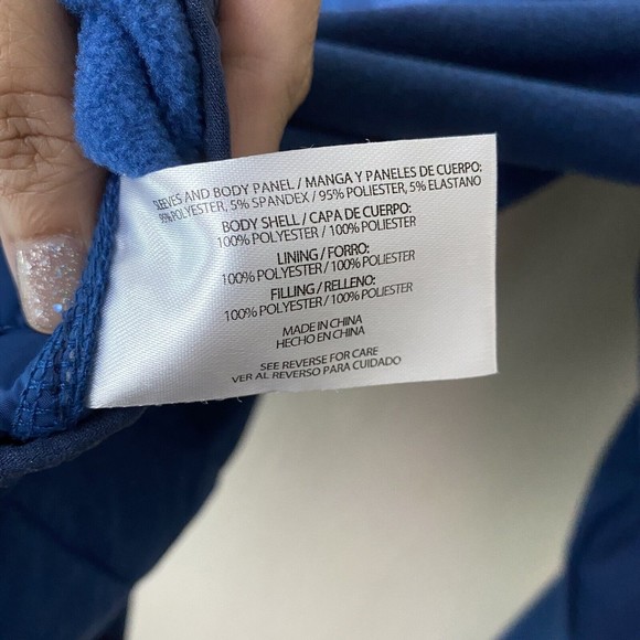 Orvis Mens Jacket Size Large Long Sleeve Full Zip Blue - Picture 9 of 9